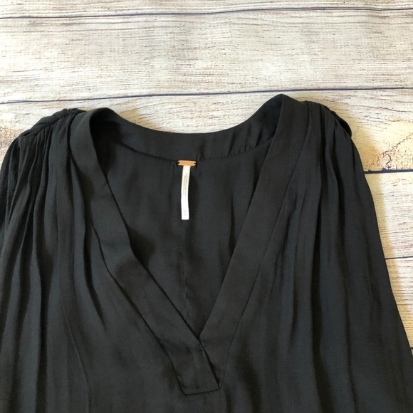 Free People Flowy Pleated Sleeveless Top XS - Picture 3 of 7
